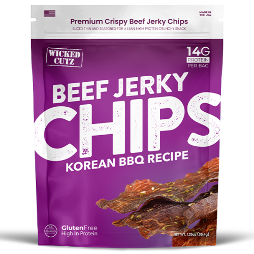 Korean BBQ Recipe Beef Jerky Chips