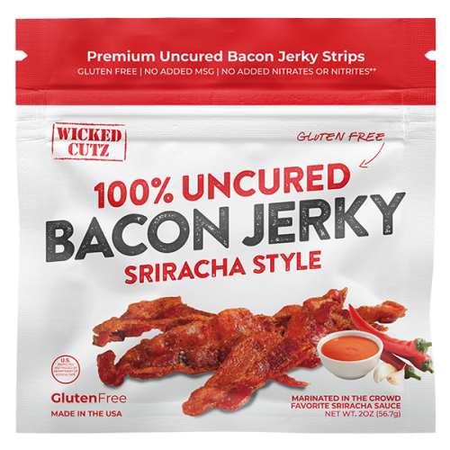 Sriracha Bacon Jerky